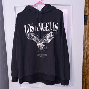 los angeles graphic hoodie